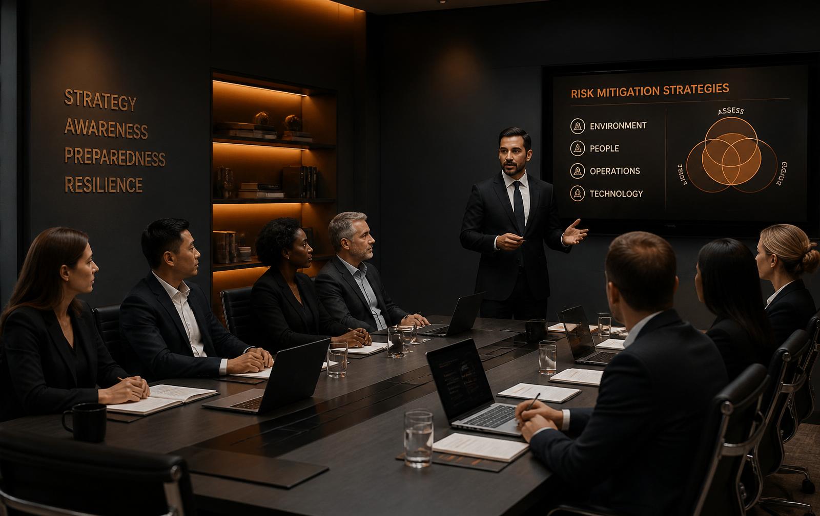 Treinamento corporativo em gestão de segurança